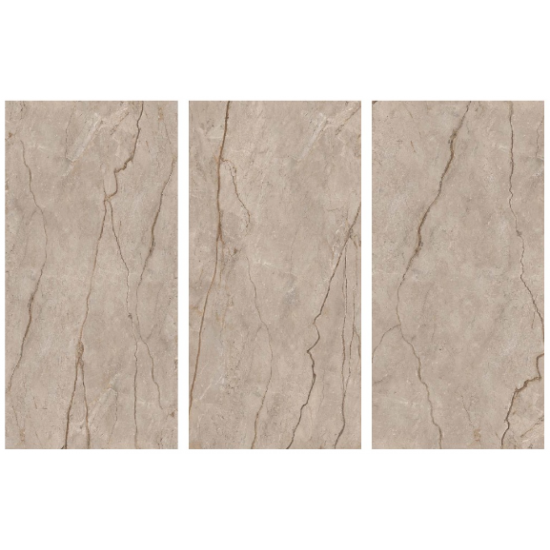 Πλακάκι Temptation Gray Karag 80x160 A' Full Lapato Γυαλιστερό Μαρμαριζέ Γκρι